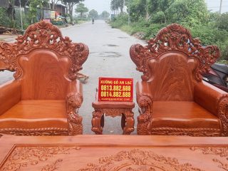 Bộ Hoàng Gia gỗ hương đá (chú Châu - Thái Bình)