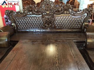 Bộ Hoàng Gia gỗ mun đuôi công 6 món(anh Hiến - Hà Nội)