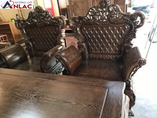 Bộ Hoàng Gia gỗ mun đuôi công 6 món(anh Hiến - Hà Nội)