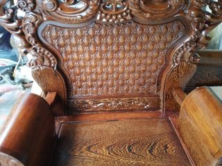 Bộ Hoàng Gia gỗ mun đuôi công (chú Vinh - Thái Bình)