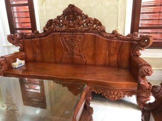 Bộ hoàng Gia gỗ hương đá (anh Bình - Hà Nội)