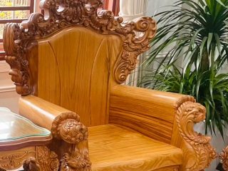 Bộ Bàn Ghế Hoàng Gia Louis Gỗ Gõ Đỏ Mẫu Tân Cổ Điển (Bác Trung - Yên Bái) 28 Bo Ghe Hoang Gia Go Go Do Mau Tan Co Dien 12