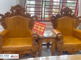Bộ Bàn Ghế Hoàng Gia Louis Gỗ Gõ Đỏ Mẫu Tân Cổ Điển (Bác Trung - Yên Bái) 30 Bo Ghe Hoang Gia Go Go Do Mau Tan Co Dien 14