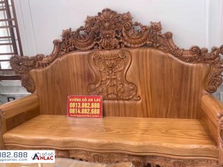 Bộ Bàn Ghế Hoàng Gia Louis Gỗ Gõ Đỏ Mẫu Tân Cổ Điển (Bác Trung - Yên Bái) 21 Bo Ghe Hoang Gia Go Go Do Mau Tan Co Dien 5