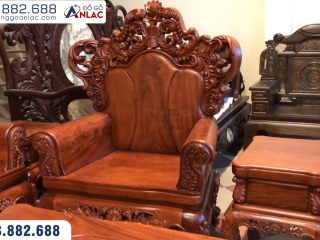 Bộ ghế hoàng gia gỗ hương đá 10 món (Anh Nam - Quảng Bình) 85 Bo ghe hoang gia go huong da 10 mon V2 28