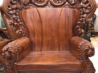 Bộ bàn ghế hoàng gia nguyên khối gỗ hương đá Vip 10 món (Chú Lương - Hải Phòng) 50 Bo ghe hoang gia nguyen khoi go huong da Vip 10 mon 11