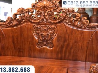 Bộ bàn ghế hoàng gia nguyên khối gỗ hương đá Vip 10 món (Chú Lương - Hải Phòng) 71 Bo ghe hoang gia nguyen khoi go huong da Vip 10 mon 32