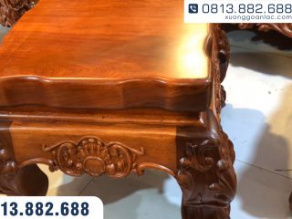 Bộ bàn ghế hoàng gia nguyên khối gỗ hương đá Vip 10 món (Chú Lương - Hải Phòng) 73 Bo ghe hoang gia nguyen khoi go huong da Vip 10 mon 34