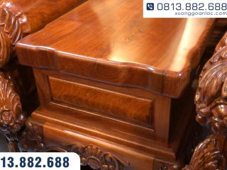 Bộ bàn ghế hoàng gia nguyên khối gỗ hương đá Vip 10 món (Chú Lương - Hải Phòng) 74 Bo ghe hoang gia nguyen khoi go huong da Vip 10 mon 35