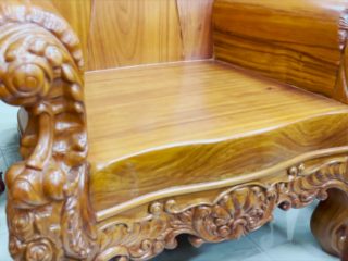 Bộ Luois Hoàng Gia Tan Co Dien Gỗ Gõ Dỏ 10 Mon ghe don 14 scaled