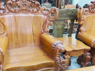 Bộ Luois Hoàng Gia Tan Co Dien Gỗ Gõ Dỏ 10 Mon ghe don 7 scaled