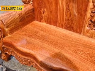 Tay đoản nguyên khối bo cong, dáng quý tộc