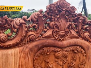 MẪU HOÀNG GIA MỚI LÀM THEO YÊU CẦU CỰC ĐẸP 41 Hoạ tiết đục đỉnh ghế dài