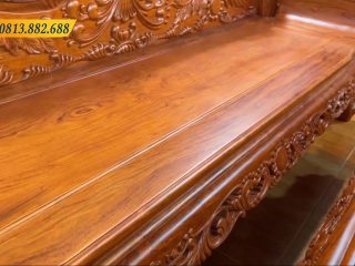 Mặt ghế nguyên tấm dày 3cm đóng khuôn tranh dày 5cm