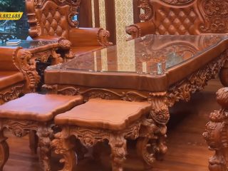 Đôn ngồi được tạo hình xuất sắc