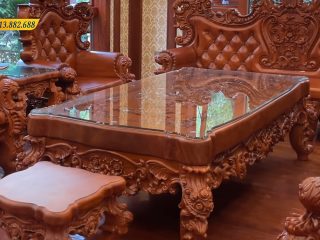 bo ban ghe hoang gia louis tan co dien 10 mon anh Tan Ha Dong 13