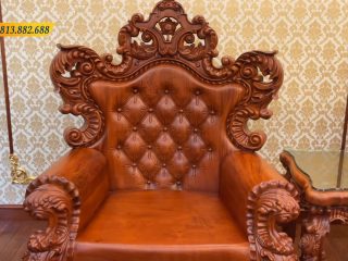 bo ban ghe hoang gia louis tan co dien 10 mon anh Tan Ha Dong 17