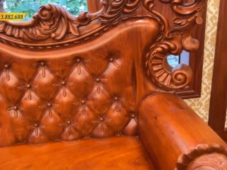 Tự ghế đục tạo hỉnh phòng sofa bọc đệm hoàng gia