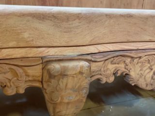 Chân ghế dài 14cm đục cong móng rùa