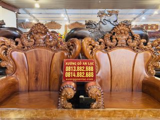 Bộ gồm 4 ghế đơn có thiết kế giống nhau tạo nên sự đồng bộ cân đối tuyệt vời