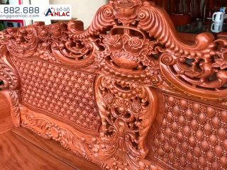 Bộ Louis Hoàng Gia gỗ hương đá chân 14 (Anh Tiến - Phú Thọ) 22 louis hoang gia go huong da chan 14 9