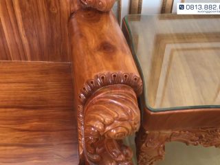 Tay đặc đục cuốn cong giả sofa