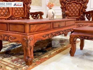 bộ bàn ghế hoàng gia Louis cổ điển