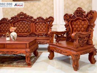 Bộ Bàn Ghế Hoàng Gia Louis Siêu Đẹp