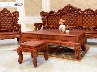 Bộ Bàn Ghế Hoàng Gia gỗ tự nhiên
