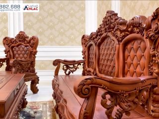 ghế dài bộ bàn ghế hoàng gia