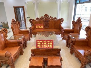 Bộ Bàn Ghế Louis Hoàng Gia Đại Nguyên Khối Gỗ Hương Đá (anh Lâm - Nam Định) 47 Bo Ban Ghe Luois Hoang Gia Dai Nguyen Khoi Go Huong Da 1