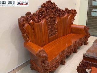Bộ Ghế Hoàng Gia Louis 6 Món Gỗ Gõ Đỏ (cô Lan - Hà Nội) 30 bộ bàn ghế hoàng gia Louis cao cấp