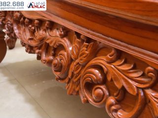 Bộ Ghế Hoàng Gia Louis 6 Món Gỗ Gõ Đỏ (cô Lan - Hà Nội) 51 Bo Ghe Hoang Gia Louis 6 Mon Go Go Do co Lan Ha Noi 23