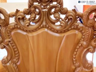Bộ Ghế Hoàng Gia Louis Gỗ Gõ Đỏ (anh Cao, Hải Dương) 25 ghế đơn bộ hoàng gia