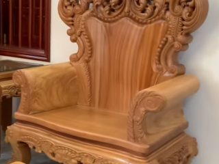 Bộ Ghế Hoàng Gia Louis Gỗ Gõ Đỏ (anh Cao, Hải Dương) 23 Bo Ghe Hoang Gia Louis Go Go Do anh Cao Hai Duong 9