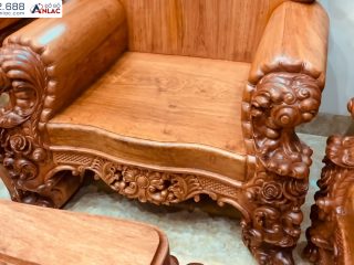 Bộ bàn ghế LOUIS HOÀNG GIA gỗ hương đá (anh Tiến, Hải Dương) 30 bộ bàn ghế LOUIS HOÀNG GIA gỗ hương đá