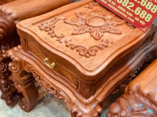 Bộ bàn ghế LOUIS HOÀNG GIA gỗ hương đá (anh Tiến, Hải Dương) 25 bộ bàn ghế LOUIS HOÀNG GIA gỗ hương đá