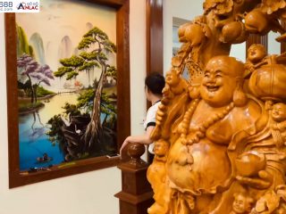 Bộ bàn ghế LOUIS HOÀNG GIA gỗ hương đá (anh Tiến, Hải Dương) 40 bộ bàn ghế LOUIS HOÀNG GIA gỗ hương đá