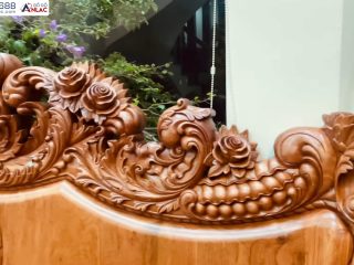 Bộ bàn ghế LOUIS HOÀNG GIA gỗ hương đá (anh Tiến, Hải Dương) 38 bộ bàn ghế LOUIS HOÀNG GIA đẳng cấp