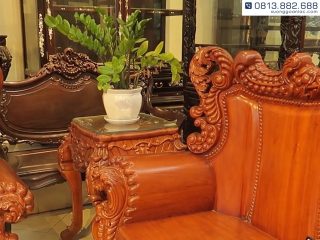 bộ bàn ghế hoàng gia Louis