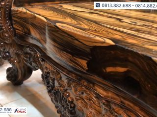 Mặt ghế dài bộ bàn ghế hoàng gia