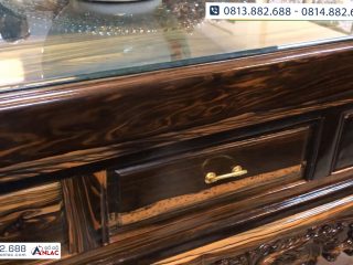 bộ bàn ghế hoàng gia gỗ mun