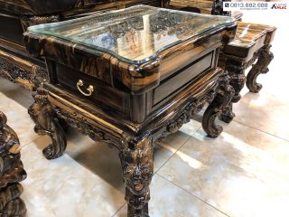 Đôn kẹp bộ bàn ghế hoàng gia