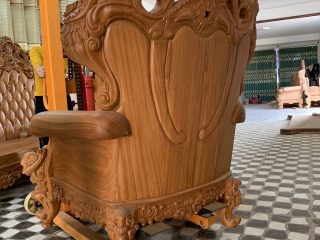 Mặt sau ghế đơn bộ mặt bên ghế đơn hoàng gia Louis