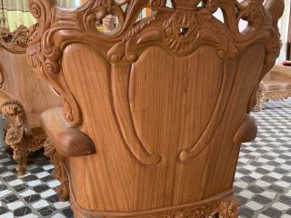 Ban ghe Louis Hoang Gia 6 mon mau gia sofa vip go go do Nam Phi cao cap 13