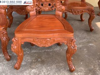 Ghế Ăn Louis Hoàng Gia chân quỳ