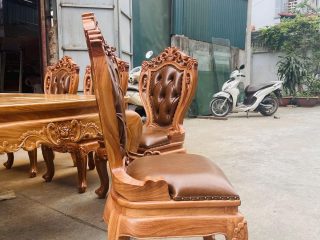 ghế ăn louis cao cấp