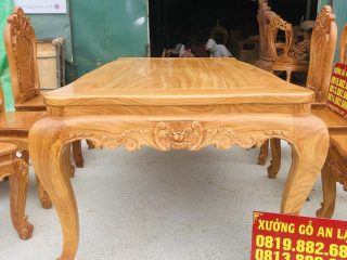 yếm bàn đục hoa hồng lá tây