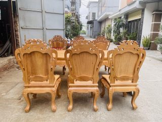 bộ bàn ăn 6 ghế