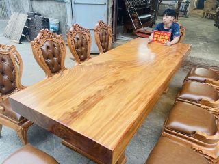 mặt bàn nguyên khối dày 15p